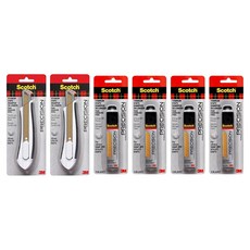 3M Scotch 3M 鈦合金刀具 18mm TI-KL + 鈦合金刀具補充裝 18mm TI-KL 10p 套裝, 混色, 2組