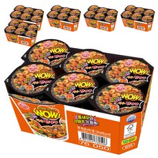 오뚜기 와우 새우 진짬뽕 컵 80g, 36개