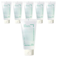 이니스프리 알로에 리바이탈 수딩젤, 300ml, 6개