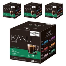 카누 밸런스 디카페인 돌체구스토 호환 캡슐커피, 7g, 16개입, 4개