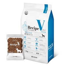 유한양행레시피브이 강아지 처방식사료, 심장, 1.2kg, 1개 심장, 1.2kg, 1개