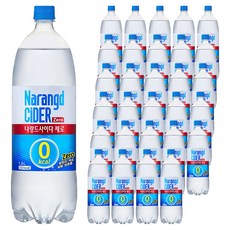 나랑드사이다 제로, 1.5L, 36개