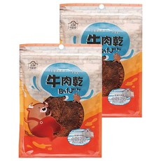 澎湖牛屎窟 原味牛肉乾, 130g, 2包