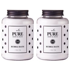 아르비앙 퓨어 버블바스 입욕제 잘자요 라벤더, 320g, 2개