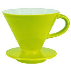 Pearl Horse 寶馬 錐型陶瓷濾杯 綠色, 單件, 1個, 180ml