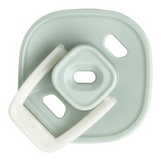 마더케이 실리콘 폴딩 쪽쪽이+케이스 1단계, 0개월부터, 민트 야광(쪽쪽이), 1세트