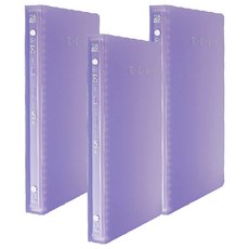 雙德 粉彩26孔夾 粉紫 (1本) 3入 B5 文件收納 辦公用品