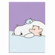 동물 포스터 북극곰