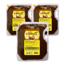 OTTOGI 不倒翁 Oh Chef炸豬排醬, 2kg, 3包