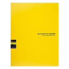 ECO Chungwoon Color Collector系列資料夾 B4 20頁, 顏色隨機, 1本