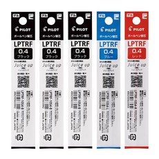 파이롯트 쥬스업 3색 4색 리필심 5p 0.4mm, 블랙 + 블루 + 레드, 1세트