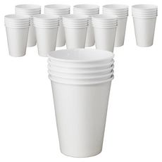 Bloom at home 咖啡廳素色紙杯 240ml, 2個, 25入