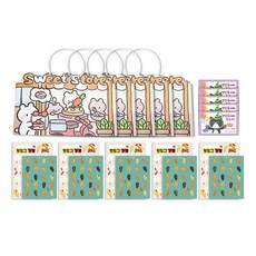 멜로우스토리 해피버니 답례품 칭찬선물 세트, 디저트가게, 5세트