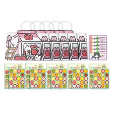 멜로우스토리 해피버니 답례품 칭찬선물 세트, 딸기가게, 5세트