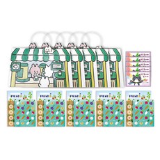 멜로우스토리 해피버니 답례품 칭찬선물 세트, 야채가게, 5세트