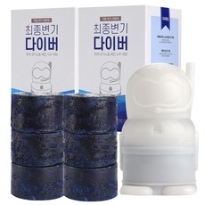 SODA SCHOOL 最終馬桶Diver本體2入 補充包6入, 1套