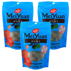 美元蜜餞 冰の梅干, 50g, 3包