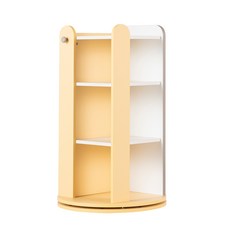 리바트 톨 키즈 회전 책장 방문설치, 샌드 댑 옐로우, 3단