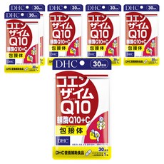 DHC 輔酶Q10+C膠囊食品 含維生素C 促進代謝 養顏美容, 30顆, 209mg, 6包