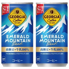 Georgia 喬亞 日本原裝翡翠山咖啡, 185ml, 2個