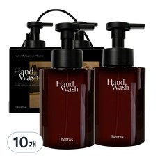hetras. 香氛洗手慕斯 Hotel Wood, 515ml, 10瓶