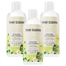 더샘 힐링 티 가든 그린티 클렌징 워터, 300ml, 3개