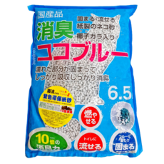 FUJIURA 藤浦 變色環保紙砂 椰殼活性碳, 6.5L, 1包