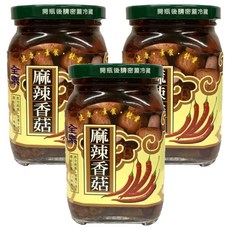 埔里鎮農會 麻辣香菇醬, 遵古法製 口味極品, 380g, 3罐
