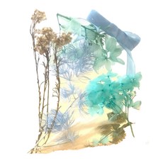 A-ONE 匯旺 浮游花DIY花材包 Set 3包 10g, H47 藍色情海 彩色