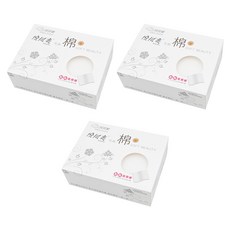 拭拭樂 悅拭美 化妝棉 160片, 點點凹凸表面 7x10cm 珍珠圓點設計, 3盒