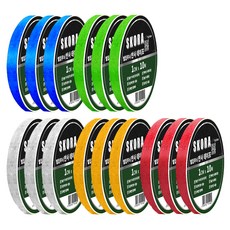 高亮度反光膠帶, 15個, 混色