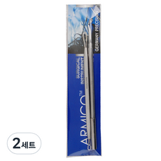 아미코 의료용 큐렛 여드름기 루프 + 창, 2세트