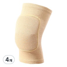 등산 스포츠 무릎보호대 베이지, 4개