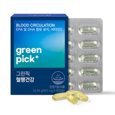 GC녹십자웰빙 그린픽 혈행건강, 30정, 1개