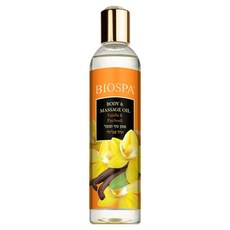 Sea of Spa BIOSPA 香草廣藿香按摩油 250ml 以色列死海, 1瓶