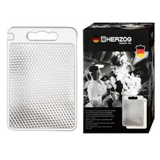 HERZOG PFANNEN 不鏽鋼雙面砧板, 銀色, 1個