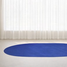 라익디스 미니멀 타원 러그