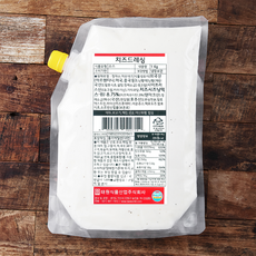치즈 드레싱, 1kg, 1개
