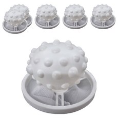 minono 米諾諾 漂浮式洗衣機毛絮過濾網 17.5 x 9.5cm 6個, 漂浮式 白色, 1組