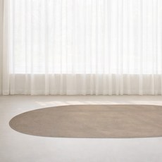 라익디스 미니멀 타원 러그