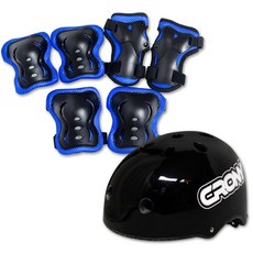 CRONY Urban 直列式自行車保護裝備組, 黑色