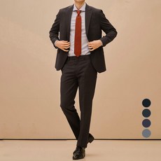 트래드클럽 남성용 스트라파타 클래식 울 수트 세트