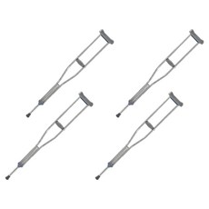 와이스필 보행 보조 알루미늄 목발, 4개