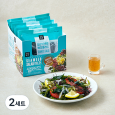 요리가 간편한 해초샐러드 10g x 5p + 소스 30g x 5p 세트, 해초샐러드 50g, 2세트