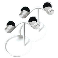 ARTEX CORP 吹風機支架, 2個, 白色