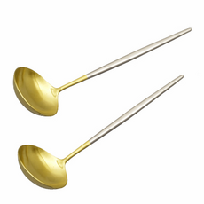 TABLE Art. 阿貝拉迷你湯勺, 霧面雙色, 2個