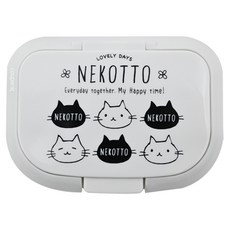 Skater 可重複使用濕紙巾蓋 WTL1AG, NEKOTTO, 1個
