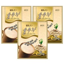 담터 율무차 자판기용, 1kg, 1개입, 3개