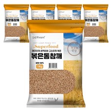 DGFARM 炒芝麻, 1kg, 5個