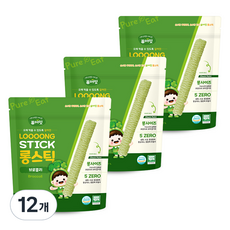퓨어잇 롱스틱, 브로콜리, 30g, 12개